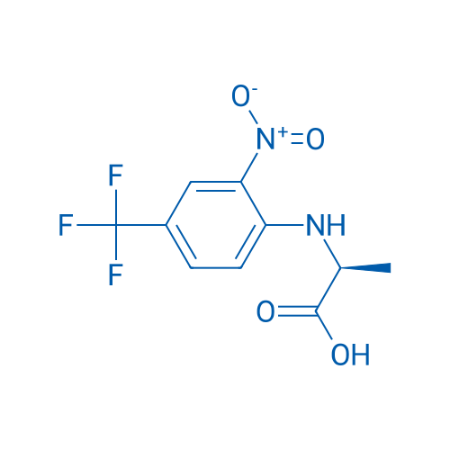 (2S)-2-{[2-nitro-4-(trifluoromethyl)phenyl]amino}propanoic acid 1g