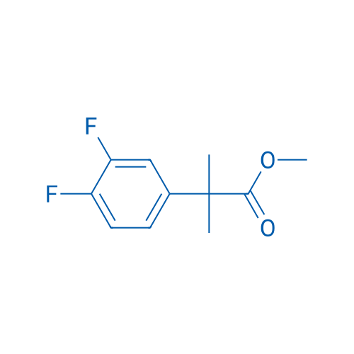 3,4-DIfluoro-alpha,alpha-dimethyl-benzeneacetic acid, methyl ester 1g