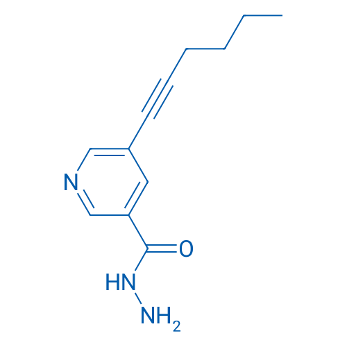 5-(Hex-1-yn-1-yl)nicotinohydrazide 1g