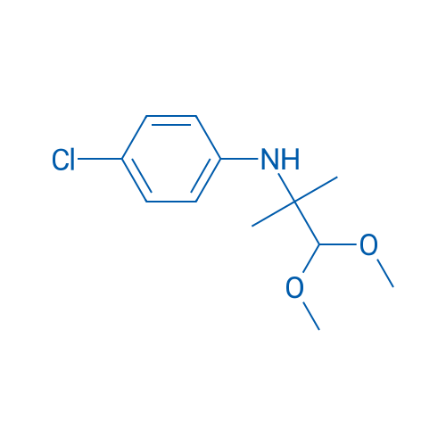 4-Chloro-N-(1,1-dimethoxy-2-methylpropan-2-yl)aniline 1g