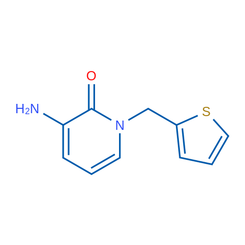 3-Amino-1-(thiophen-2-ylmethyl)-1,2-dihydropyridin-2-one 1g