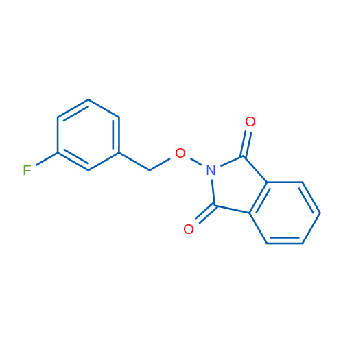 2-[(3-Fluorophenyl)methoxy]-2,3-dihydro-1H-isoindole-1,3-dione 1g