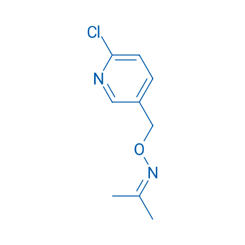 Propan-2-one O-((6-chloropyridin-3-yl)methyl) oxime 1g