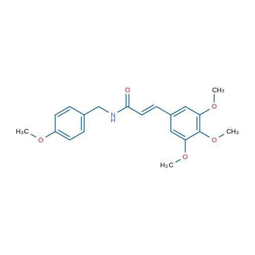 (2E)-N-[(4-Methoxyphenyl)methyl]-3-(3,4,5-trimethoxyphenyl)prop-2-enamide 1g