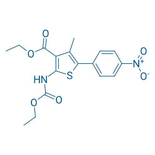 Ethyl 2-((ethoxycarbonyl)amino)-4-methyl-5-(4-nitrophenyl)thiophene-3-carboxylate 25g