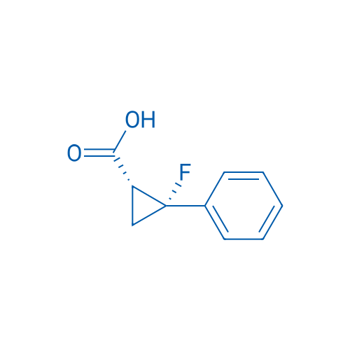 rel-(1R,2R)-2-fluoro-2-phenylcyclopropane-1-carboxylic acid 250mg