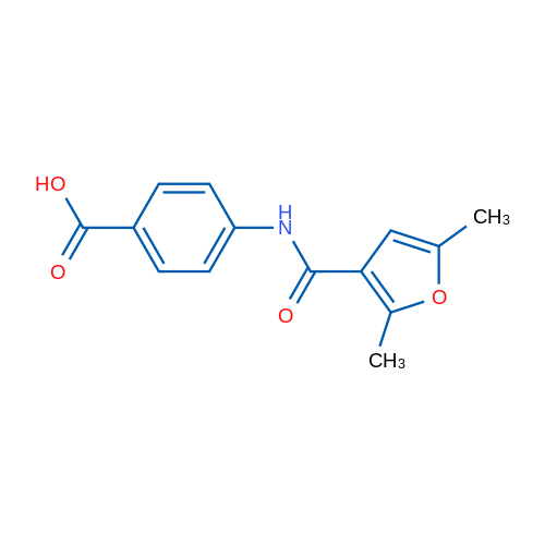 4-(2,5-Dimethylfuran-3-carboxamido)benzoic acid 5g