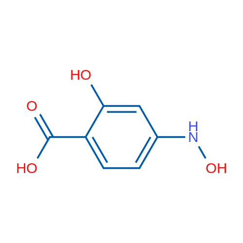 2-Hydroxy-4-(hydroxyamino)benzoic acid 1g