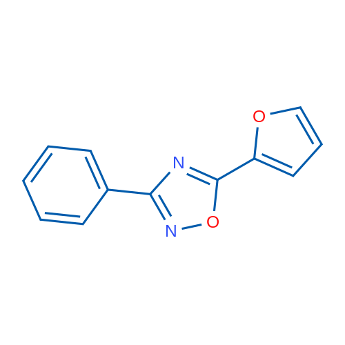 5-(Furan-2-yl)-3-phenyl-1,2,4-oxadiazole 1g