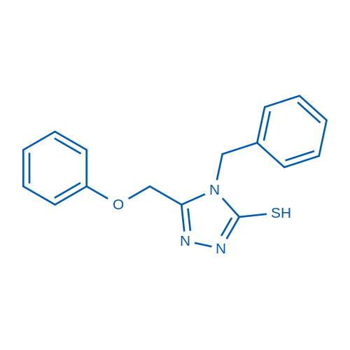 4-Benzyl-5-(phenoxymethyl)-4H-1,2,4-triazole-3-thiol 1g