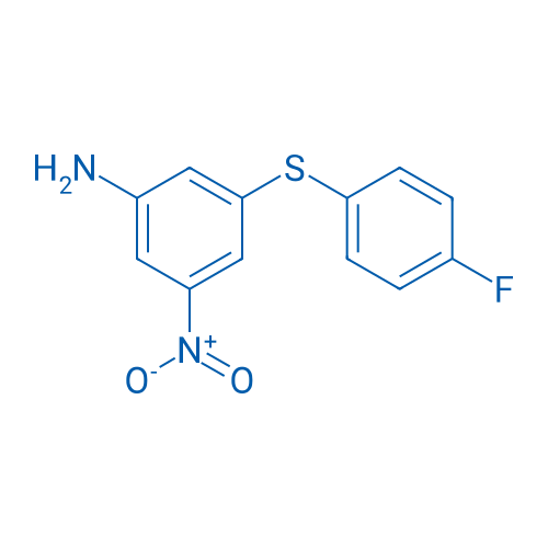 3-((4-Fluorophenyl)thio)-5-nitroaniline 5g