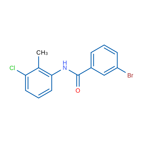 3-BRomo-n-(3-chloro-2-methylphenyl)benzamide 5g