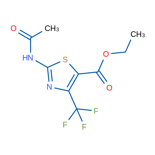 Ethyl 2-acetamido-4-(trifluoromethyl)thiazole-5-carboxylate 1g