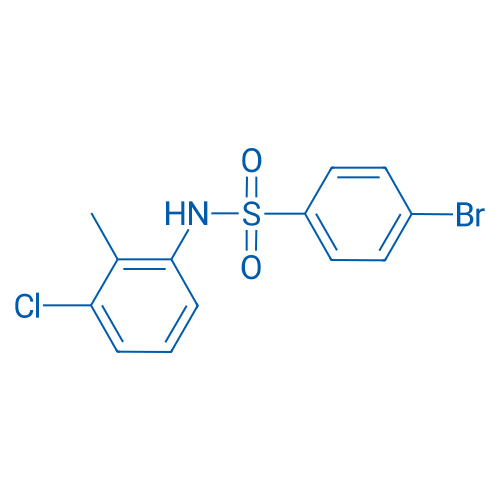 4-Bromo-N-(3-chloro-2-methylphenyl)benzenesulfonamide 1g