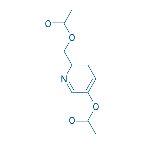 6-(Acetoxymethyl)pyridin-3-yl acetate 1g