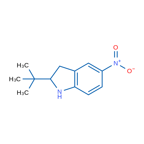 2-(tert-Butyl)-5-nitroindoline 1g