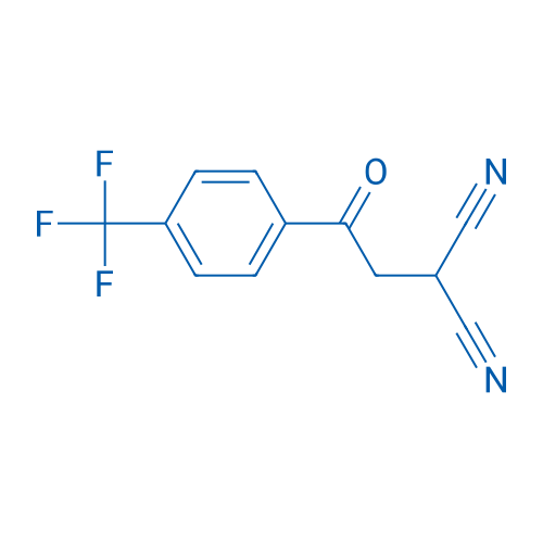 2-(2-Oxo-2-(4-(trifluoromethyl)phenyl)ethyl)malononitrile 5g
