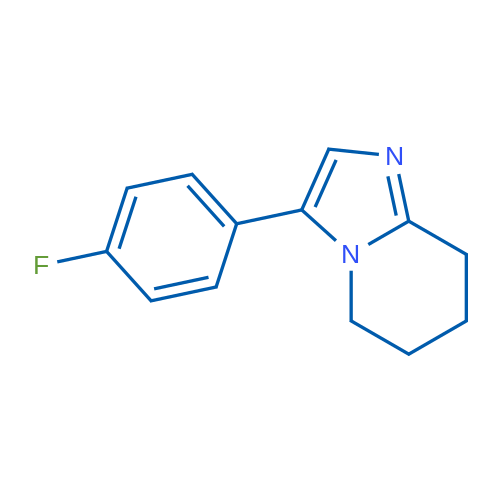3-(4-Fluorophenyl)-5,6,7,8-tetrahydroimidazo[1,2-a]pyridine 1g