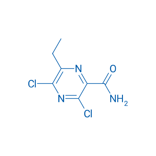 3,5-Dichloro-6-ethylpyrazine-2-carboxamide 25g