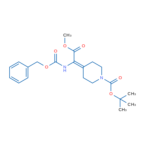 Methyl 2-(1-Boc-4-piperidylidene)-2-(Cbz-amino)acetate 1g