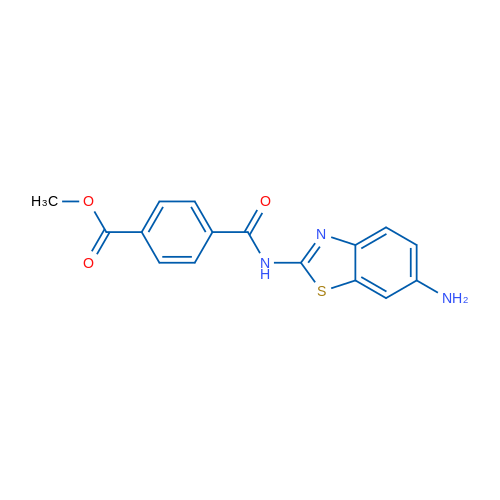 Methyl 4-((6-aminobenzo[d]thiazol-2-yl)carbamoyl)benzoate 1g