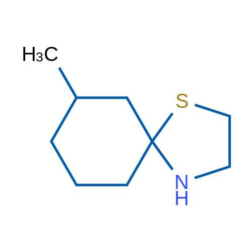 7-Methyl-1-thia-4-azaspiro[4.5]decane 1g