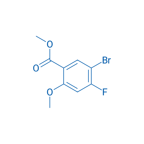 Methyl 5-bromo-4-fluoro-2-methoxybenzoate 250mg