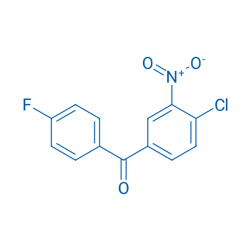 (4-Chloro-3-nitrophenyl)(4-fluorophenyl)methanone 250mg