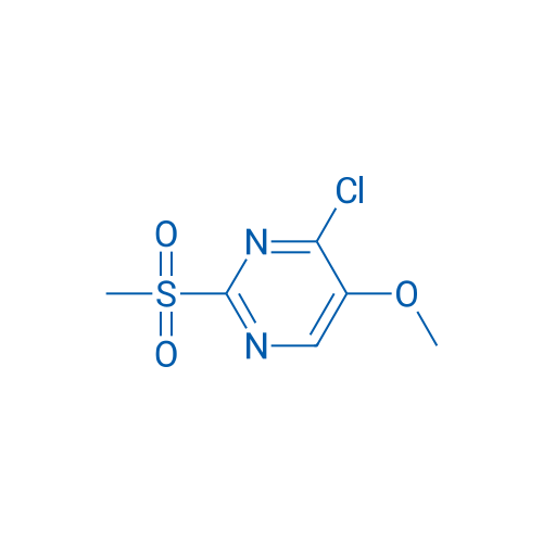 4-Chloro-5-methoxy-2-(methylsulfonyl)pyrimidine 100mg