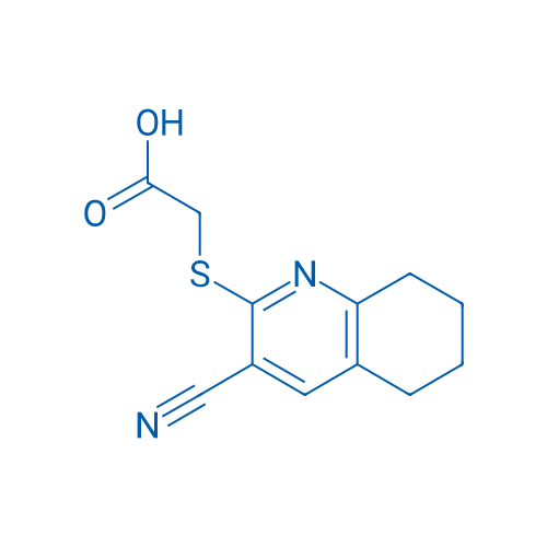 2-((3-Cyano-5,6,7,8-tetrahydroquinolin-2-yl)thio)acetic acid 1g