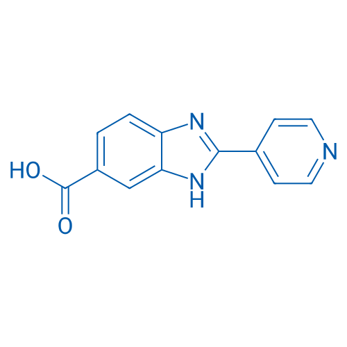 2-(Pyridin-4-yl)-1H-benzo[d]imidazole-6-carboxylic acid 250mg