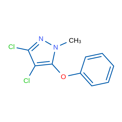 3,4-Dichloro-1-methyl-5-phenoxy-1H-pyrazole 5g