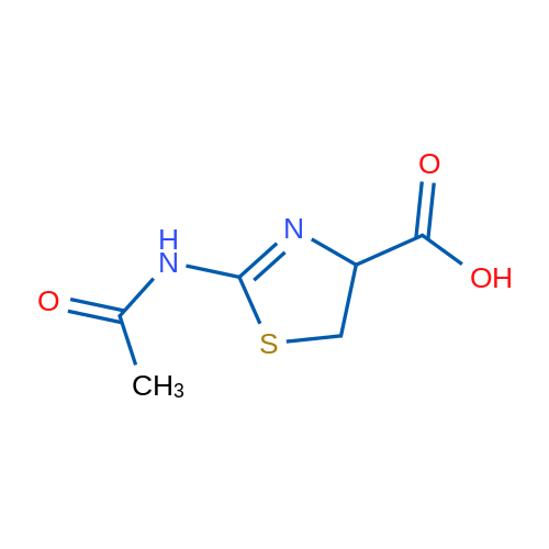 2-Acetamido-4,5-dihydrothiazole-4-carboxylic acid 1g