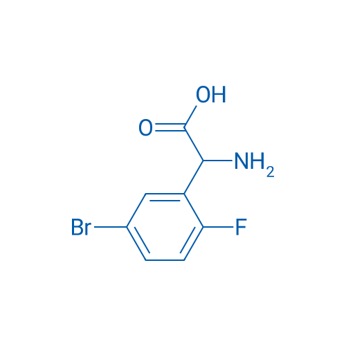 2-Amino-2-(5-bromo-2-fluorophenyl)acetic acid 100mg