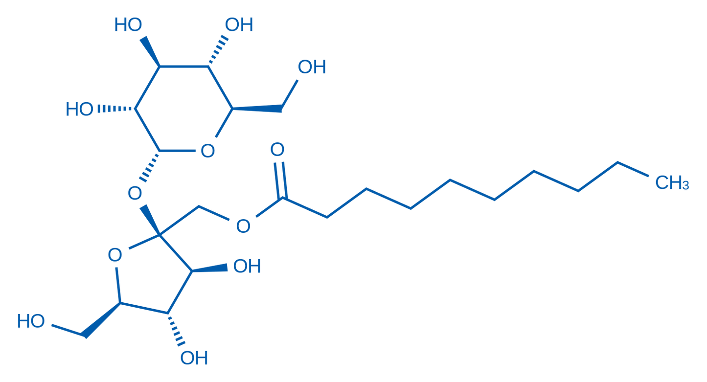 Sucrose monodecanoate 1g