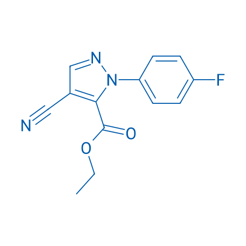 Ethyl 4-cyano-1-(4-fluorophenyl)-1H-pyrazole-5-carboxylate 1g