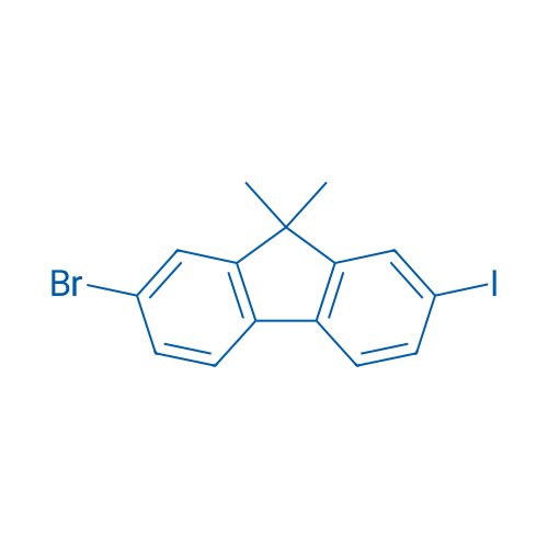 2-Bromo-7-iodo-9,9-dimethyl-9H-fluorene 25g