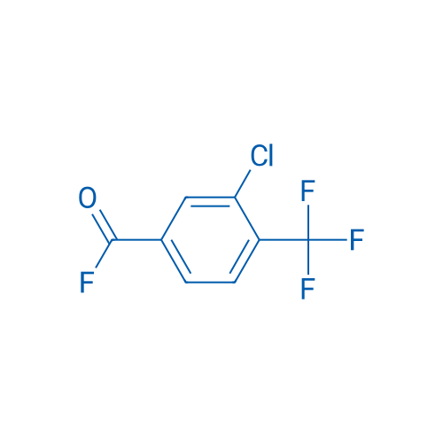 3-Chloro-4-(trifluoromethyl)benzoyl fluoride 250mg
