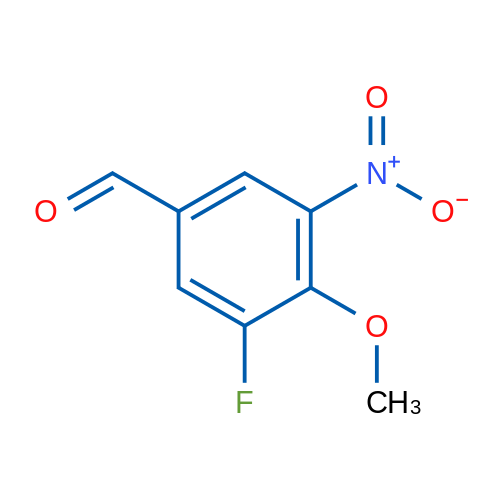 3-Fluoro-4-methoxy-5-nitrobenzaldehyde 1g