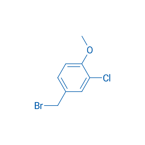 4-(Bromomethyl)-2-chloro-1-methoxybenzene 100mg
