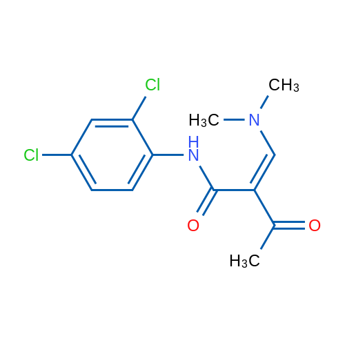 (2Z)-N-(2,4-Dichlorophenyl)-2-[(dimethylamino)methylidene]-3-oxobutanamide 1g