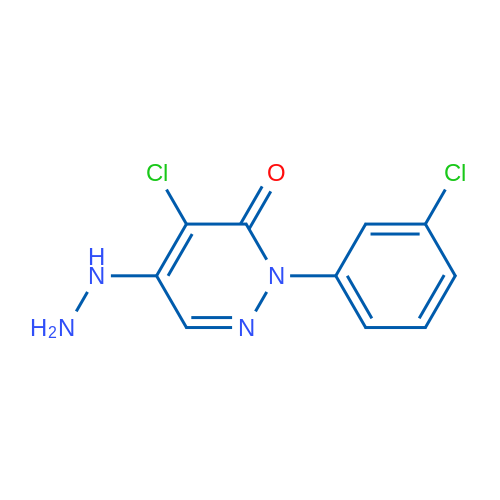 4-Chloro-2-(3-chlorophenyl)-5-hydrazinyl-2,3-dihydropyridazin-3-one 1g