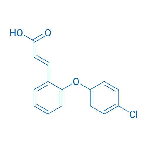 3-[2-(4-Chlorophenoxy)phenyl]acrylic acid 5g