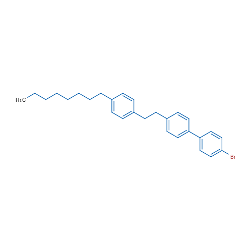 4-Bromo-4'-[2-(4-octylphenyl)ethyl]-1,1'-biphenyl 1g