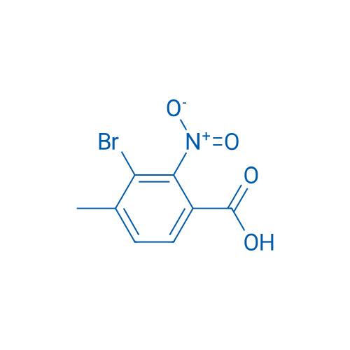 3-Bromo-4-methyl-2-nitrobenzoic acid 1g
