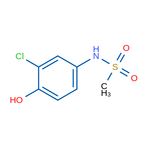 N-(3-Chloro-4-hydroxyphenyl)methanesulfonamide 1g