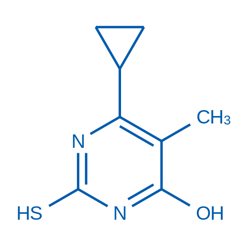 6-Cyclopropyl-2-mercapto-5-methylpyrimidin-4-ol 1g