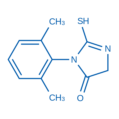 1-(2,6-Dimethylphenyl)-2-mercapto-1H-imidazol-5(4H)-one 1g