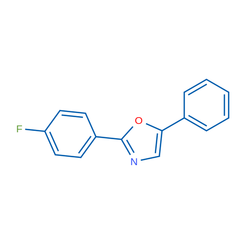 2-(4-Fluorophenyl)-5-phenyloxazole 1g