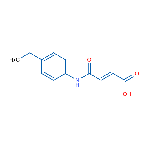 4-((4-Ethylphenyl)amino)-4-oxobut-2-enoic acid 5g